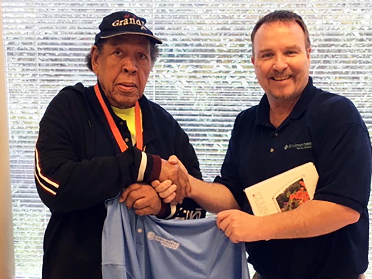Dennis Turks Recognized for 20 Years of Service