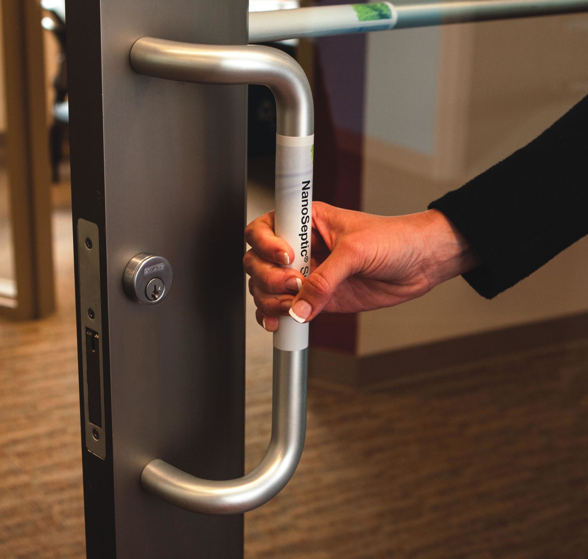 Safe Contact, Visibly Clean: Tackling High-Touch Points NanoSeptic Skins & Mats