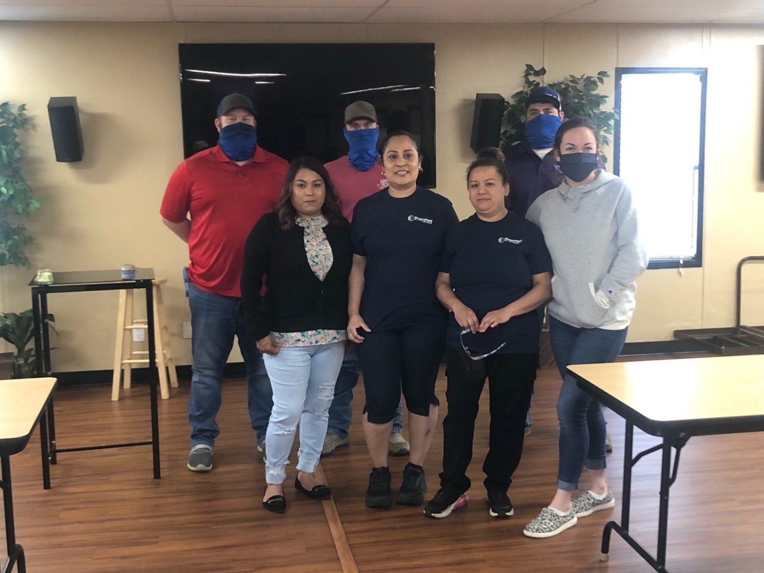 Diversified Team Keeps it Safe During Covid at Lowe's RDC in Mt. Vernon